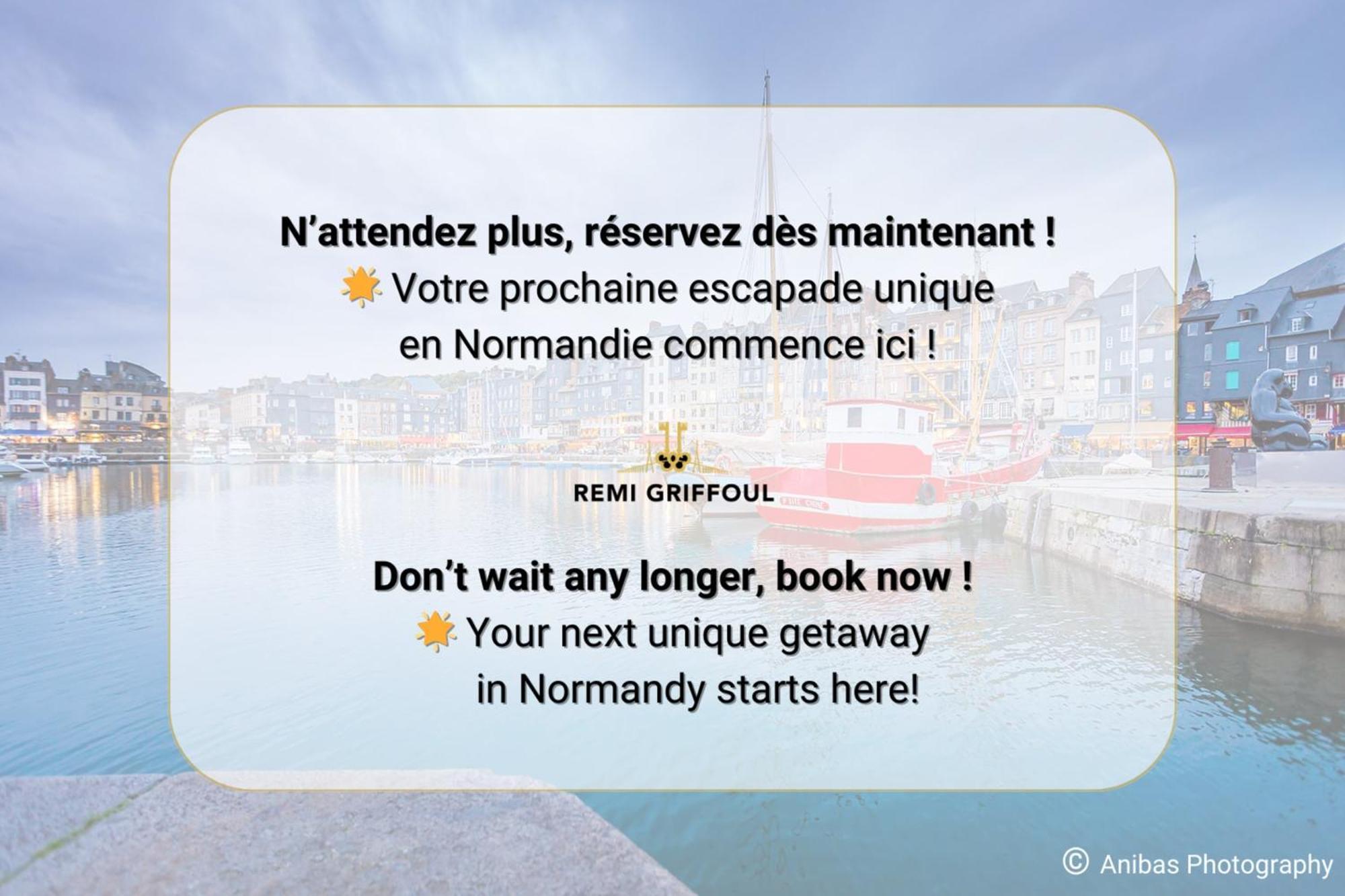 Emeraude Cozy Nest 3 Heart Of Historic District 2 Guests Honfleur Dış mekan fotoğraf