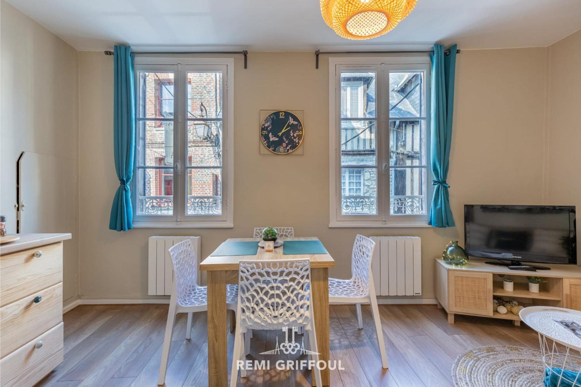Emeraude Cozy Nest 3 Heart Of Historic District 2 Guests Honfleur Dış mekan fotoğraf