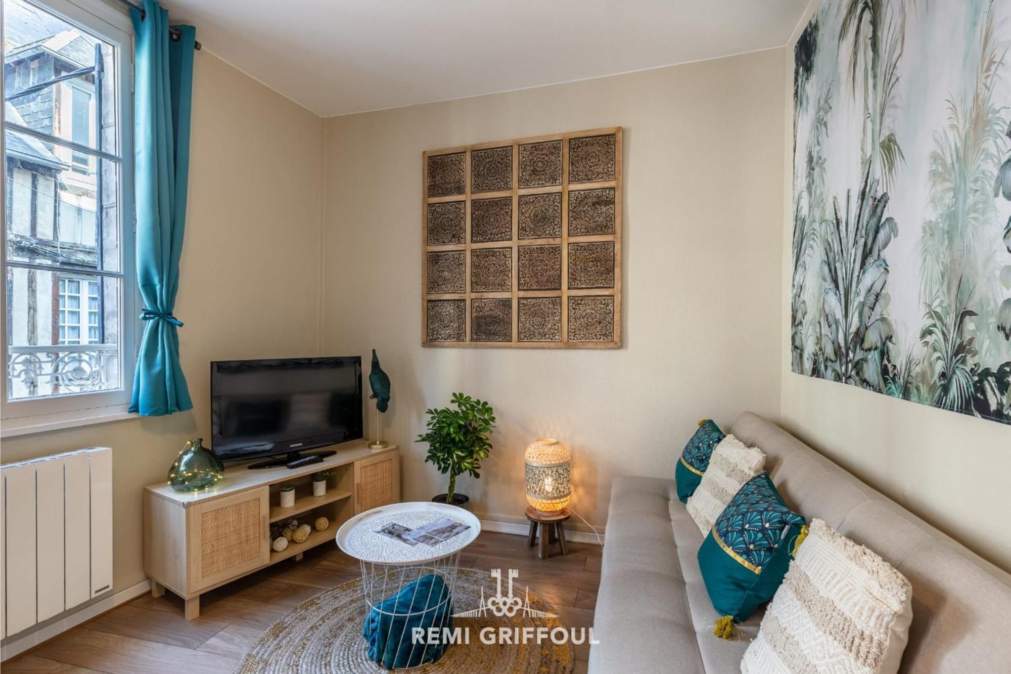 Emeraude Cozy Nest 3 Heart Of Historic District 2 Guests Honfleur Dış mekan fotoğraf